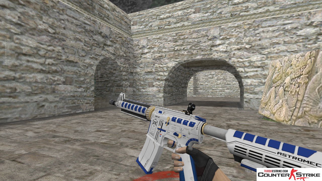 Модель HD M4A4 «Astromech» для CS 1.6