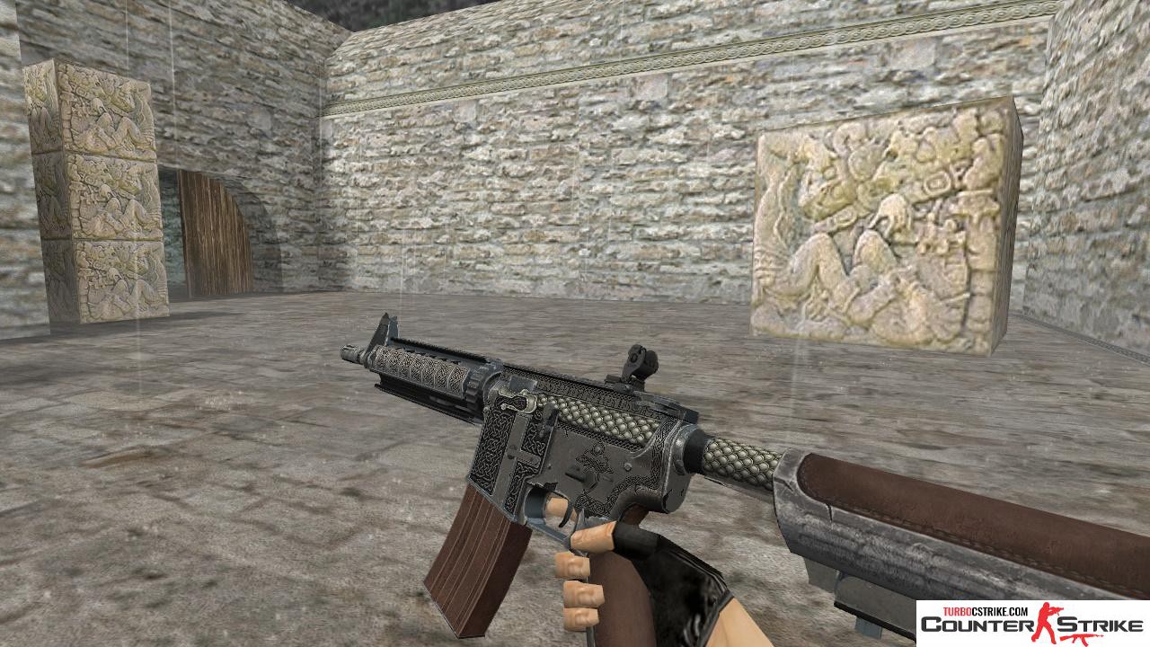 Модель HD M4A4 «Celtic Serpent» для CS 1.6