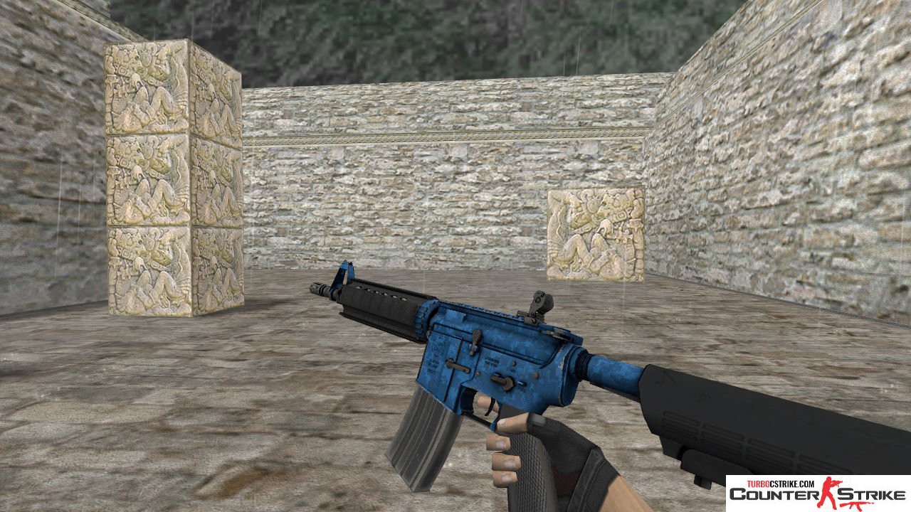 Модель HD M4A4 «Cobalt Disruption» для CS 1.6