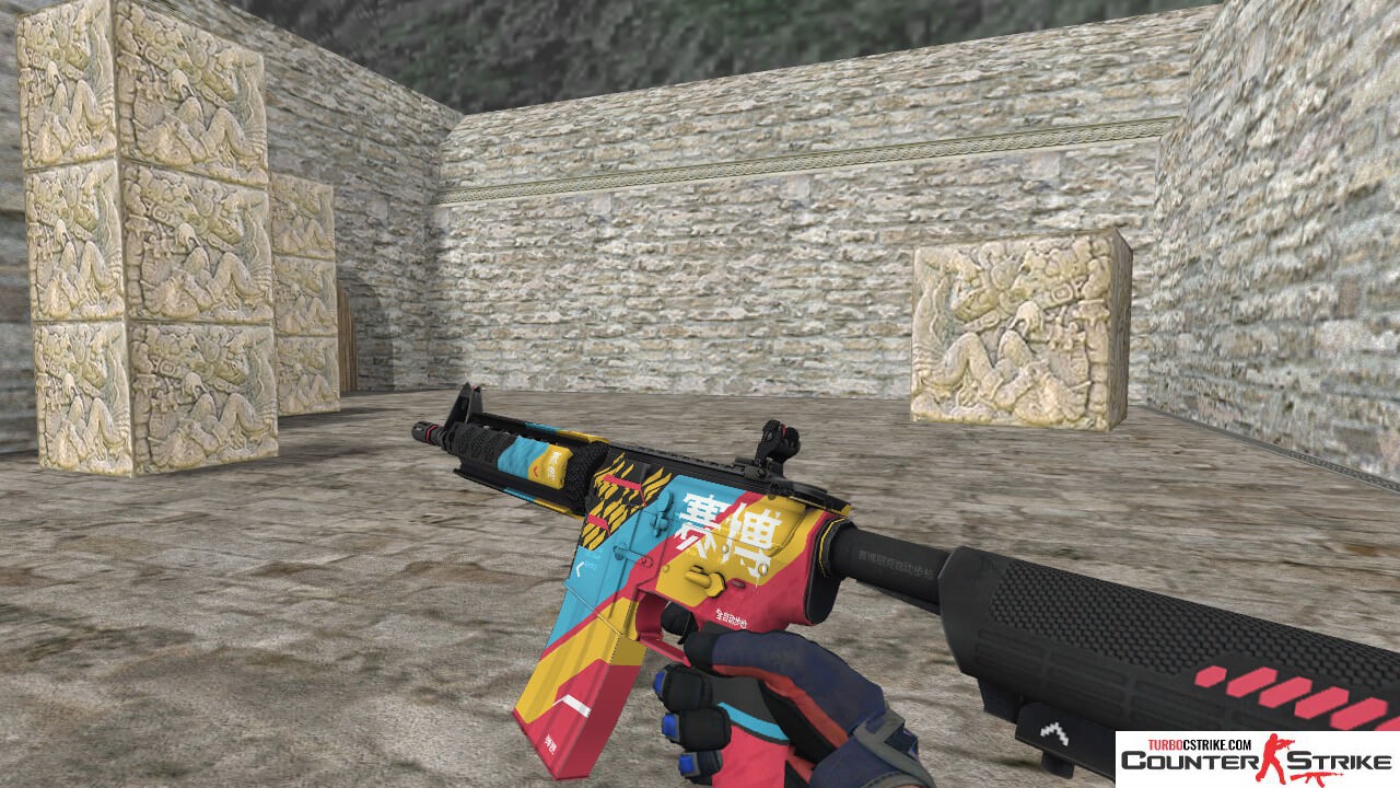 Модель HD M4A4 «Cyber Security» для CS 1.6