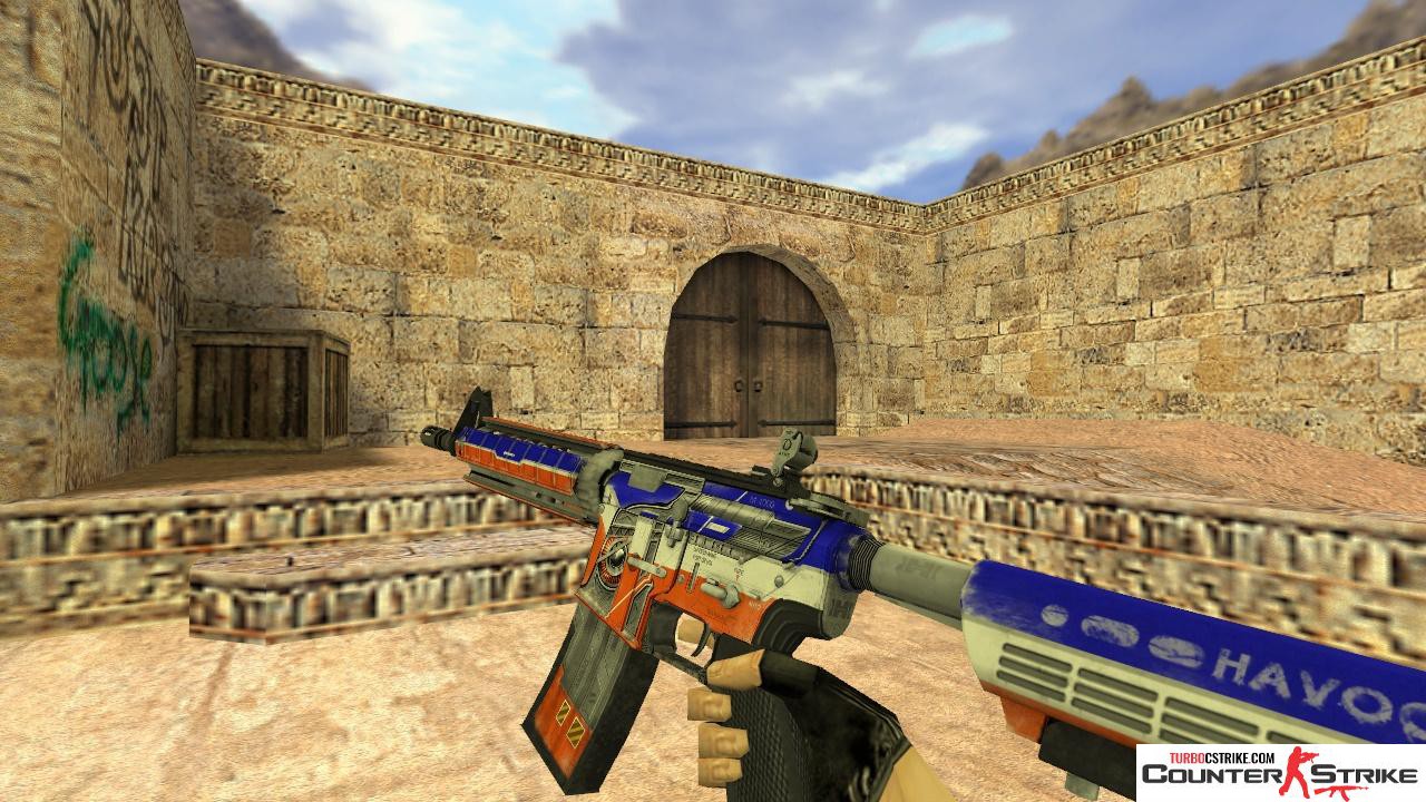 Модель HD M4A4 «Havoc» для CS 1.6