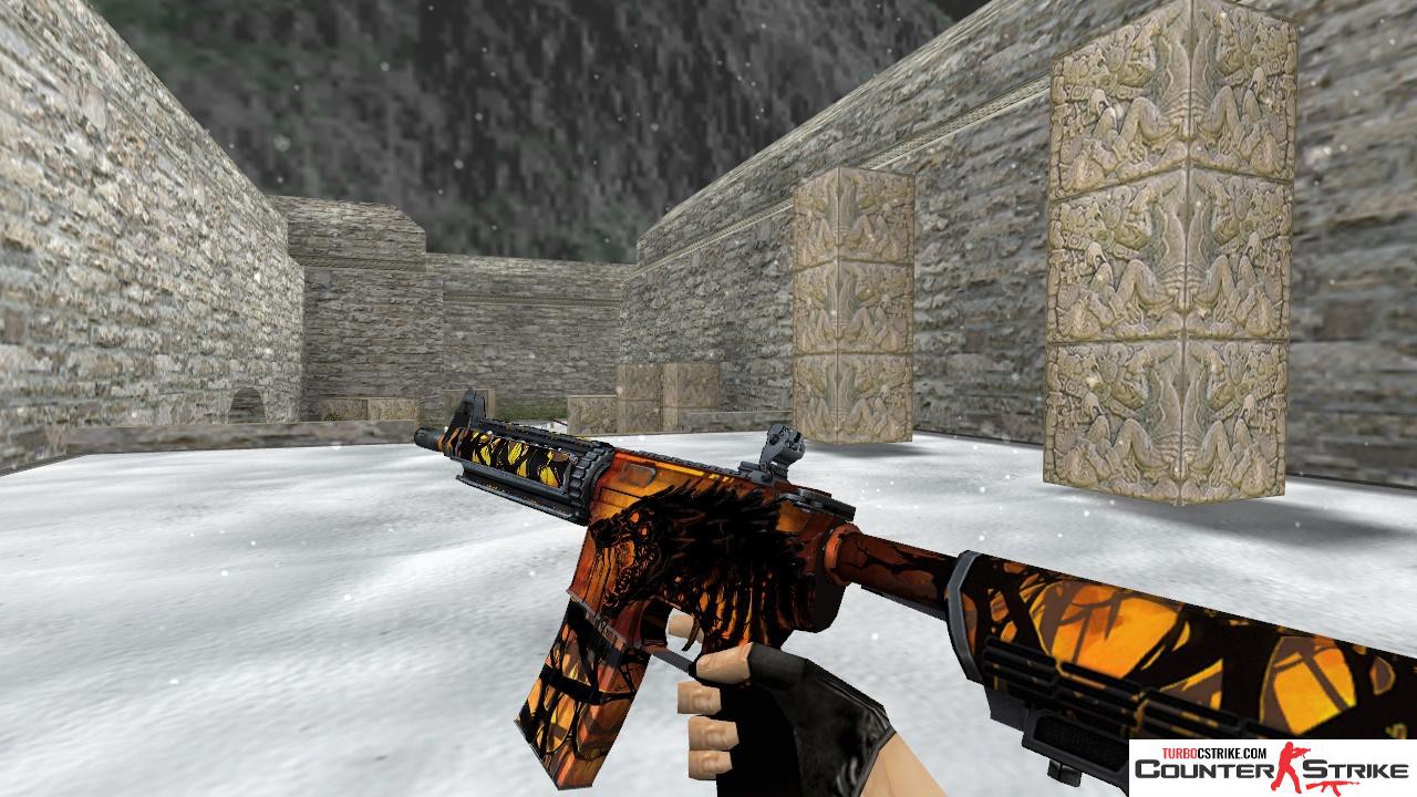 Модель HD M4A4 «Hound» для CS 1.6