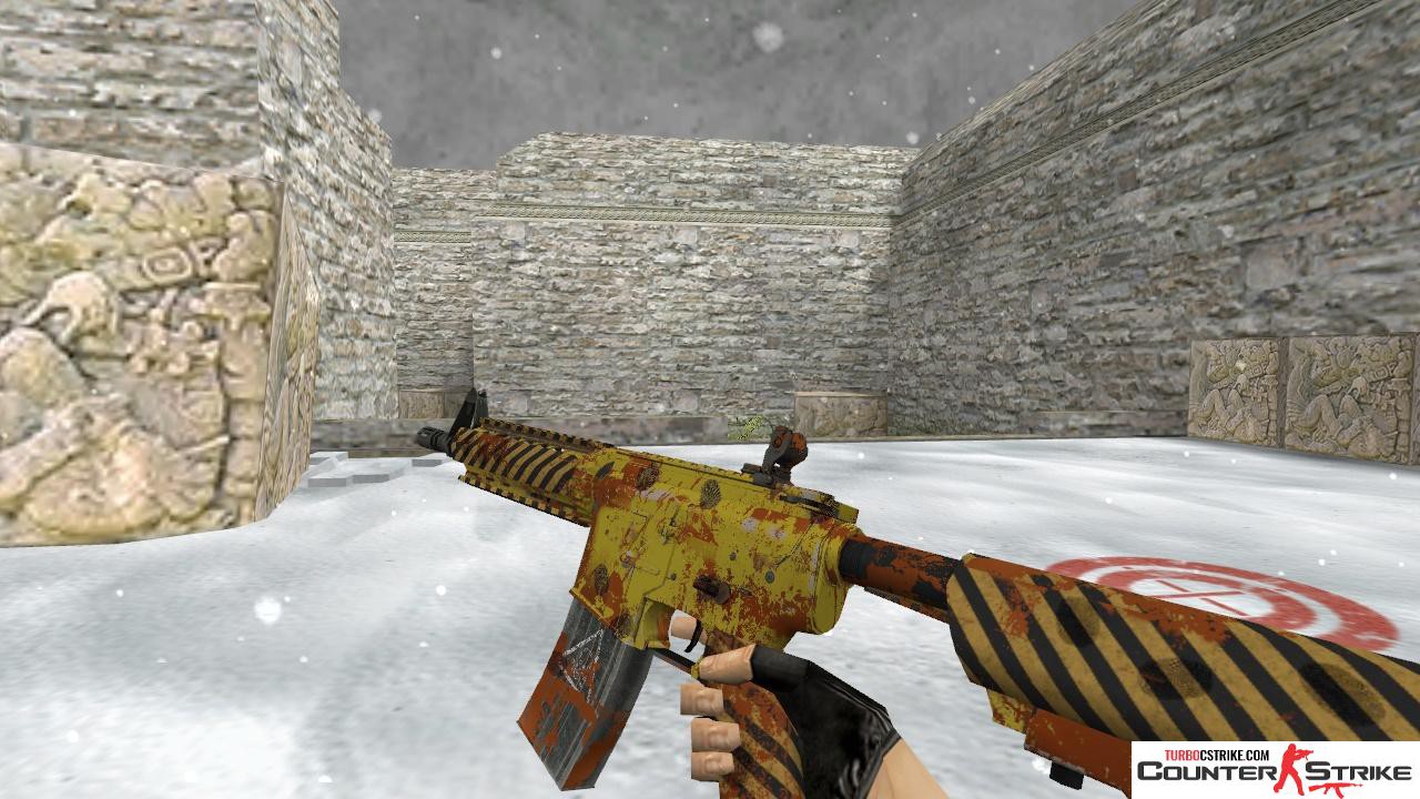 Модель HD M4A4 «Machinery» для CS 1.6
