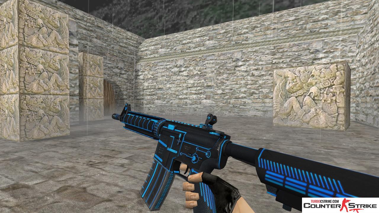 Модель HD M4A4 «Plasmax» для CS 1.6