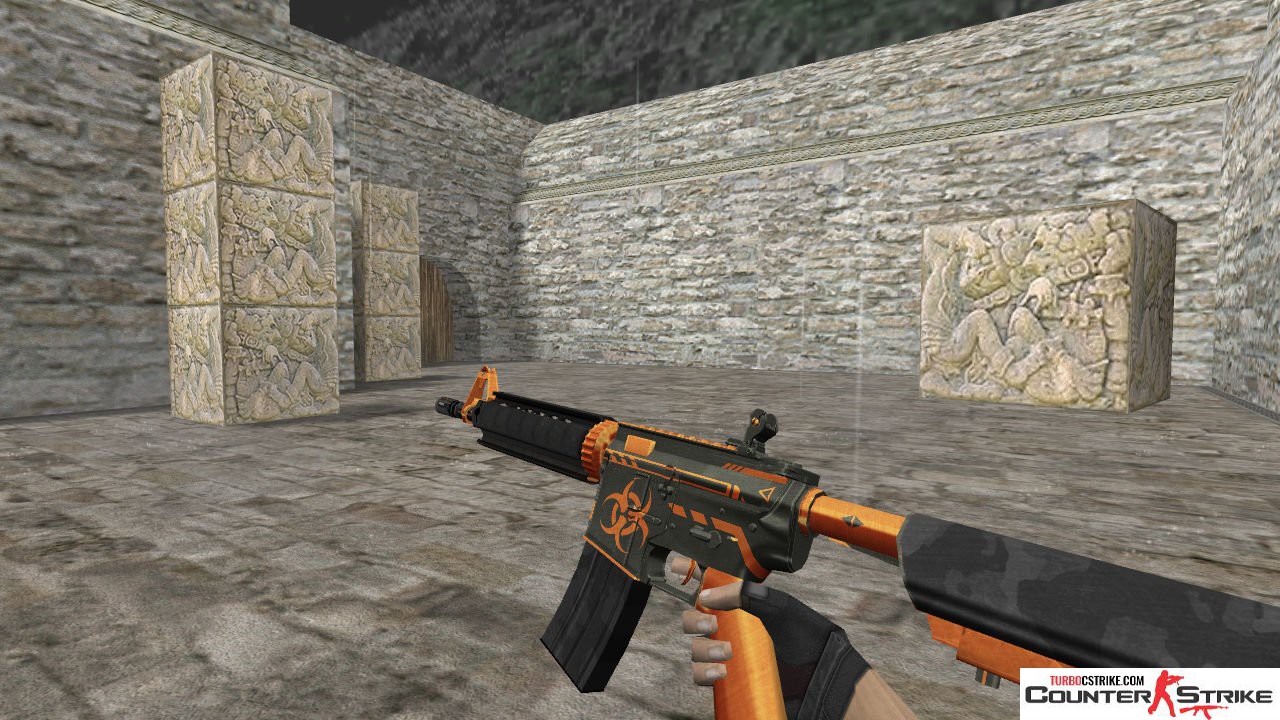 Модель HD M4A4 «Punishment Device» для CS 1.6