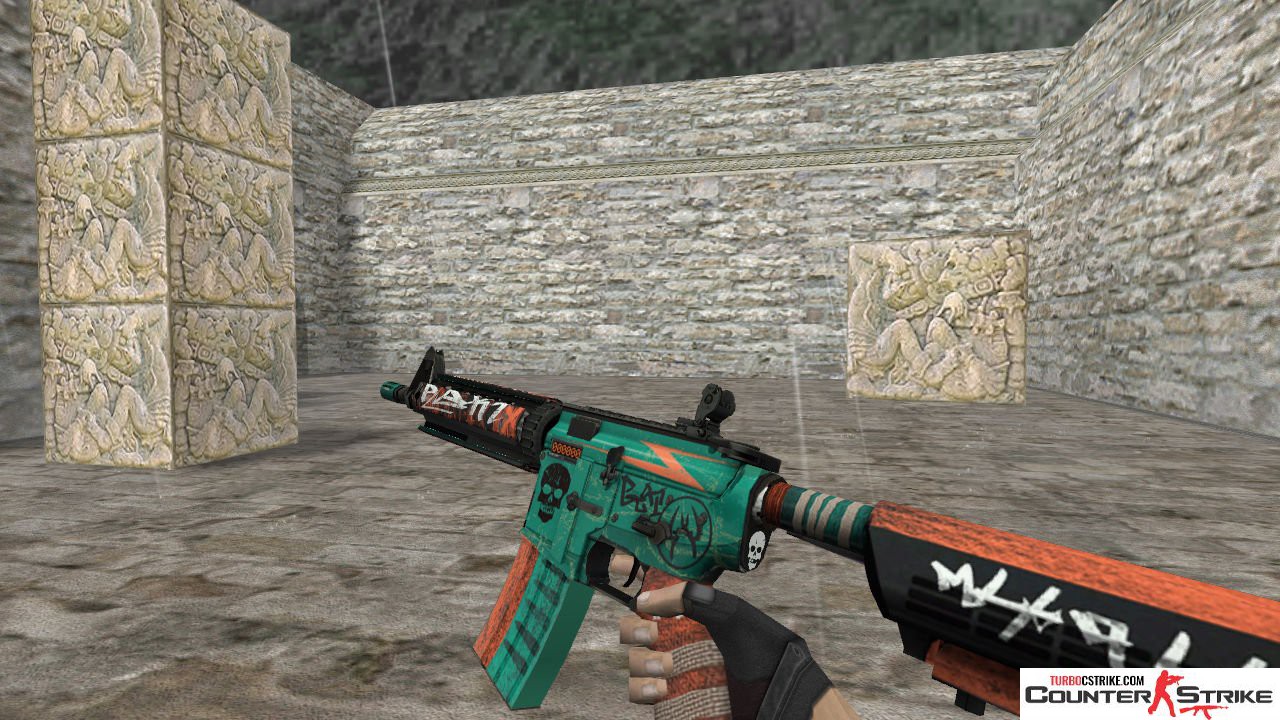 Модель HD M4A4 «Rekt» для CS 1.6