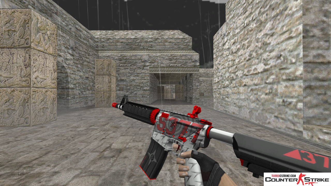 Модель HD M4A4 «Skar» для CS 1.6