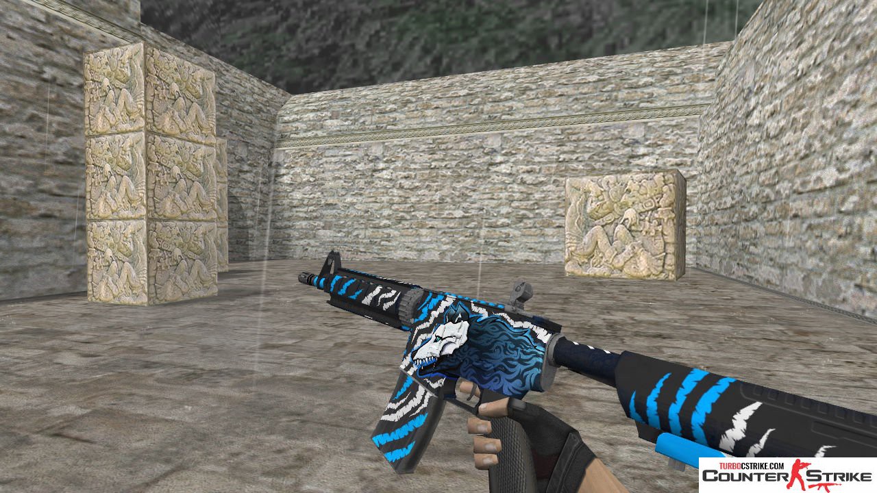 Модель HD M4A4 «Spiritual» для CS 1.6