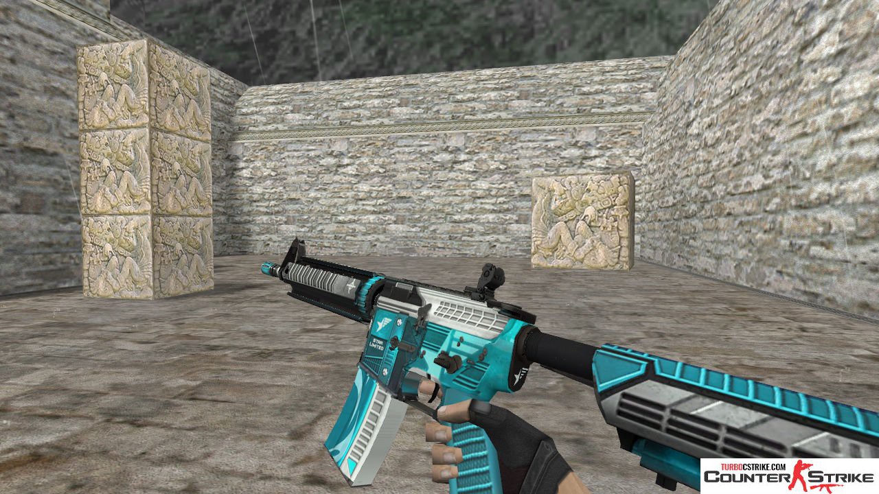 Модель HD M4A4 «Star Limited» для CS 1.6