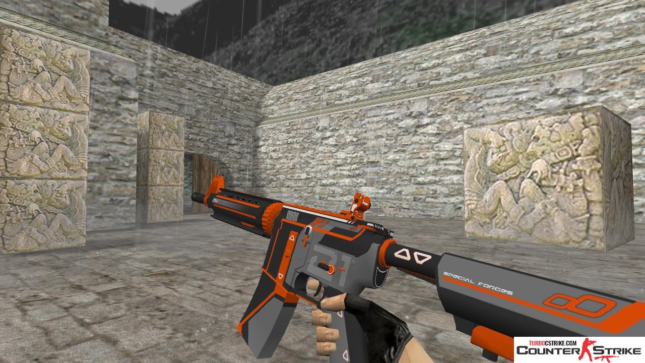 Модель HD M4A4 «Storm» для CS 1.6