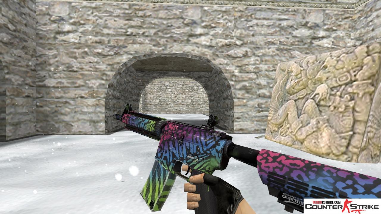 Модель HD M4A4 «Superfurry» для CS 1.6