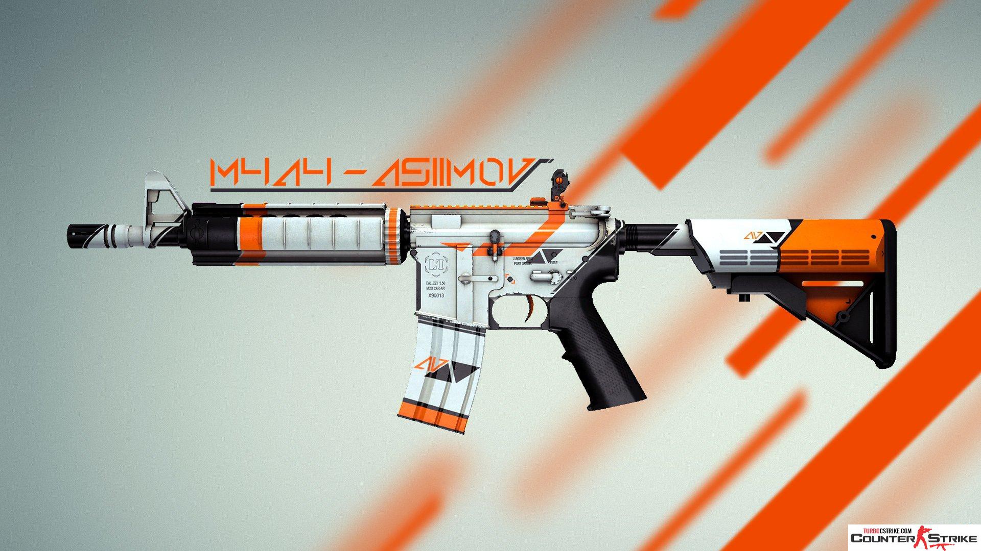 Модель M4A1 «Азимов» для CS 1.6