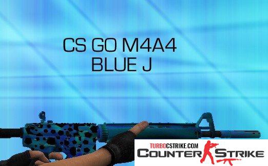 Модель M4A1 «Blue J» для CS 1.6