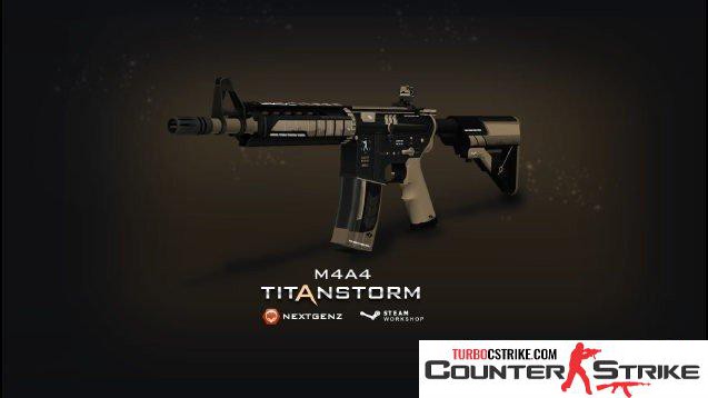Модель M4A1 «Desert Strike — Пустынная атака» для CS 1.6