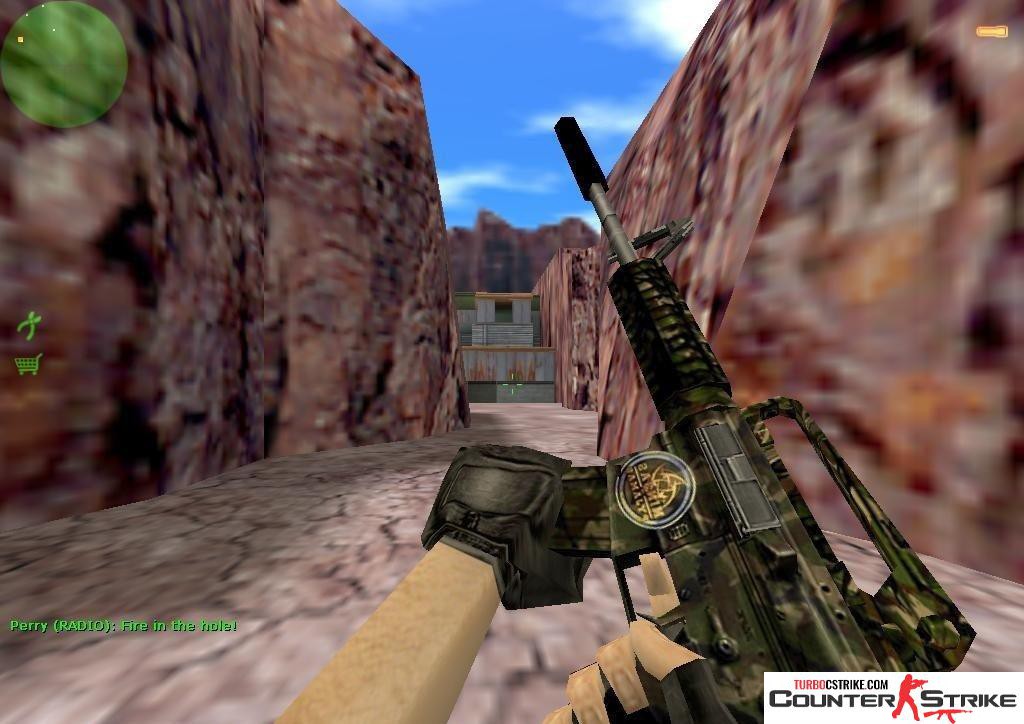 Модель M4A1 «Forest — Лес» для CS 1.6