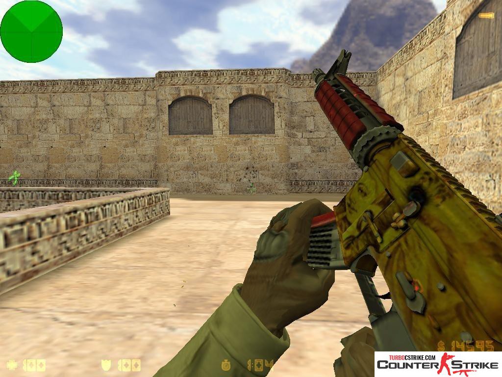 Модель M4A1 «Golden Century» для CS 1.6