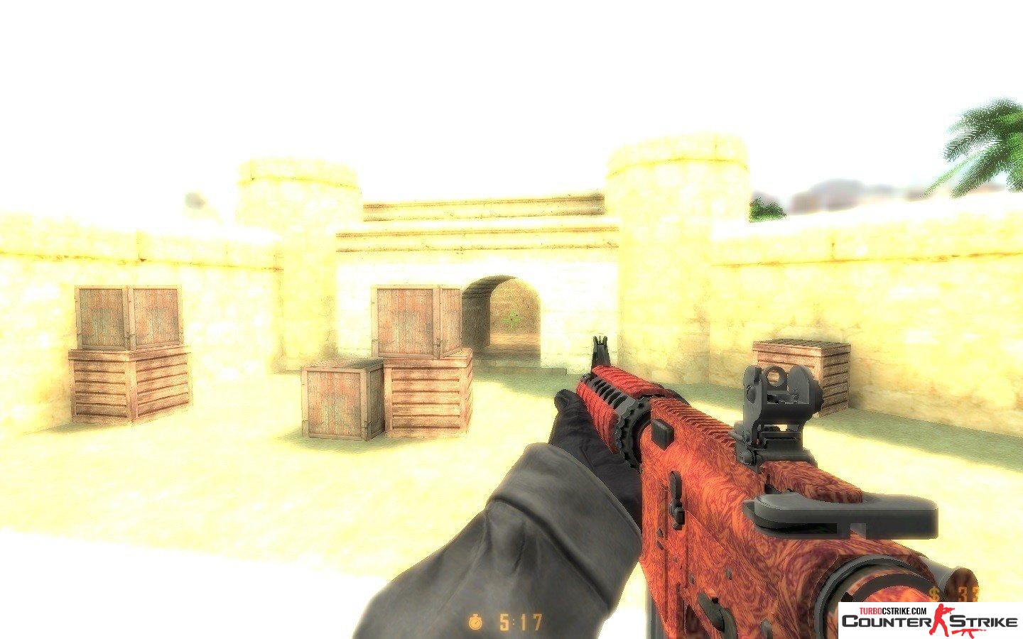 Модель M4A4 «Abstract — Абстрактный» для CS 1.6