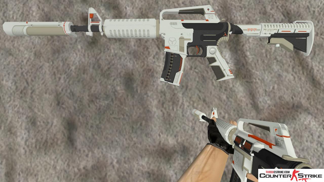 Стандартная HD модель M4A1 «Mecha Industries» для CS 1.6