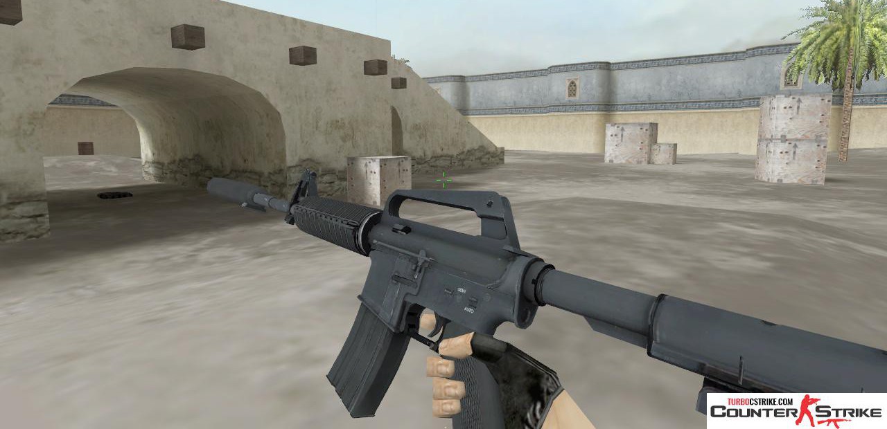 Стандартная HD модель M4A1-S из CSGO для CS 1.6