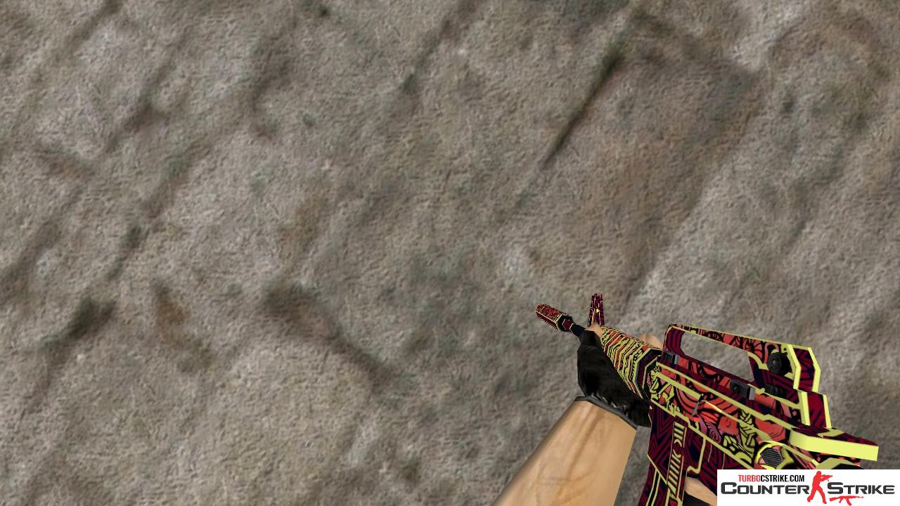 Стандартная модель M4A1 «Chanticos Fire» для CS 1.6