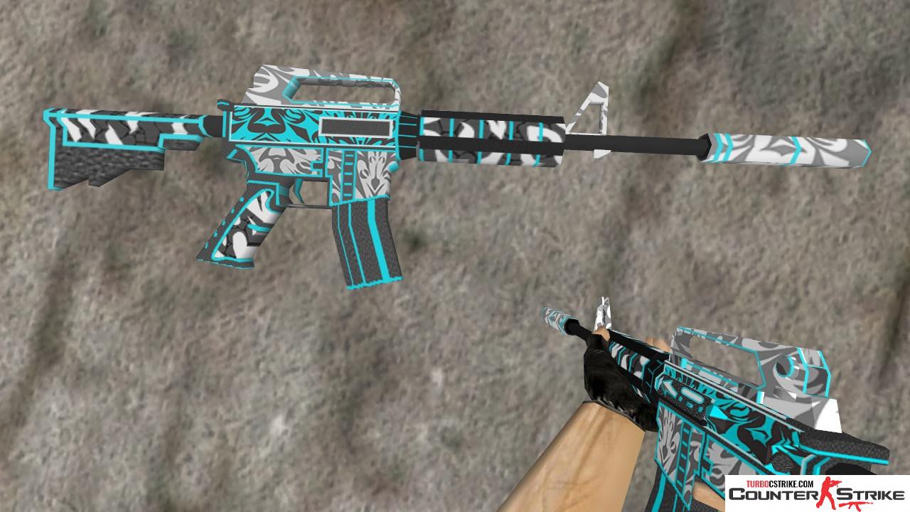 Стандартная модель M4A1 «Frontside Misty» для CS 1.6