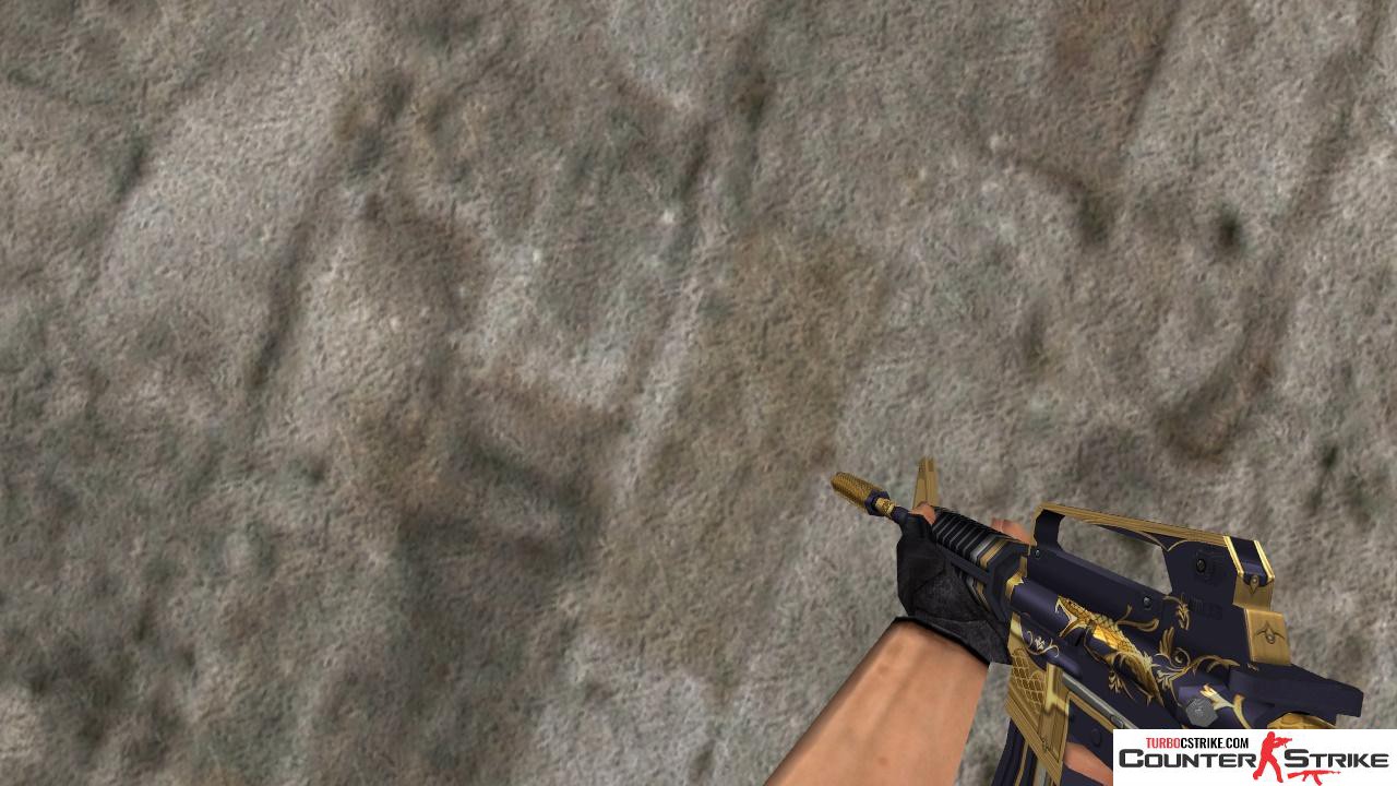 Стандартная модель M4A1 «Golden Coil» для CS 1.6