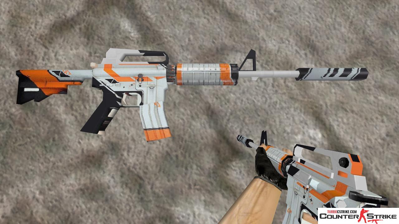 Стандартная модель M4A1-S «Азимов» для CS 1.6