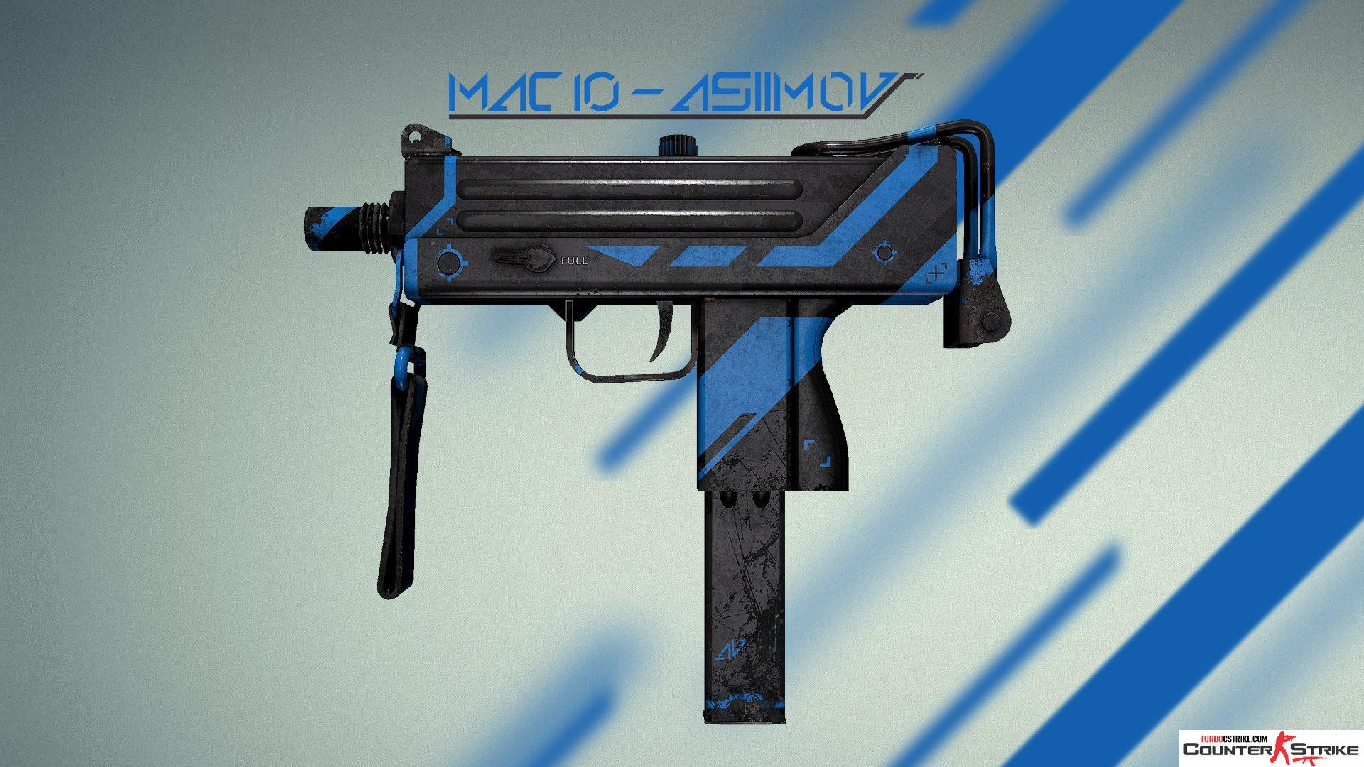 Модель MAC-10 «Азимов» для CS 1.6