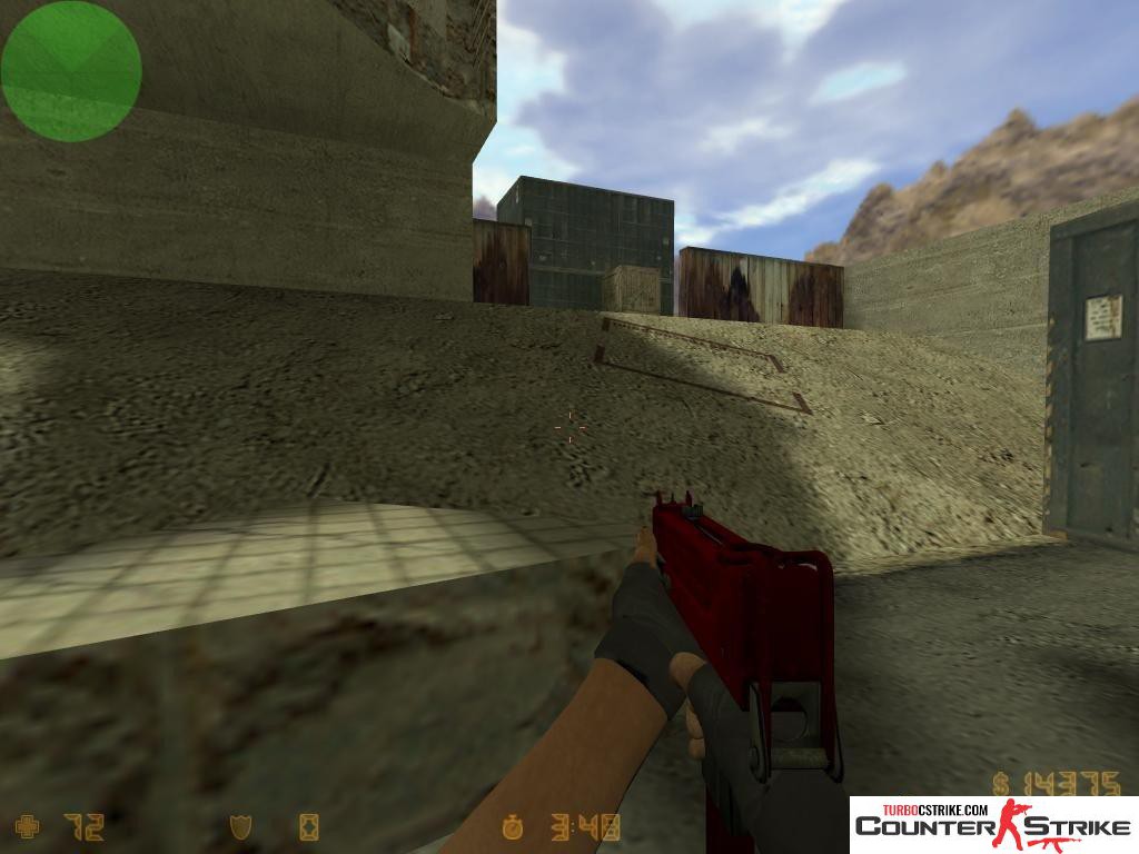 Модель MAC-10 «Карамельное яблоко» для CS 1.6