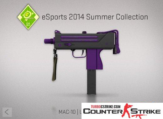Модель MAC-10 «Ультрафиолет» для CS 1.6