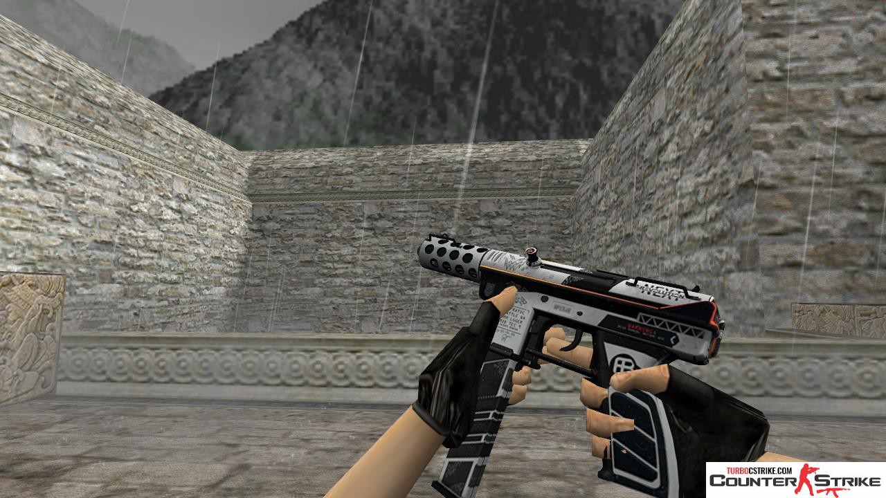 Модель Tec-9 «CorebeatZ» с анимацией осмотра для CS 1.6