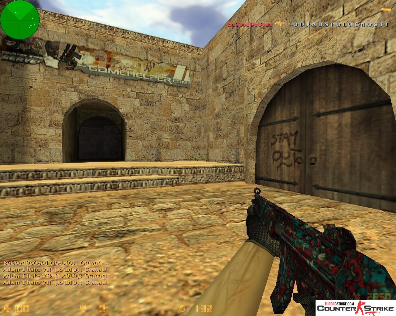 Модель MP5 «Graffited» для CS 1.6