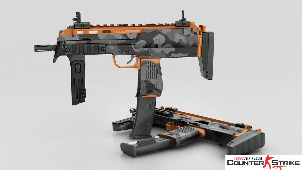 Модель MP7 «Городская опасность» для CS 1.6