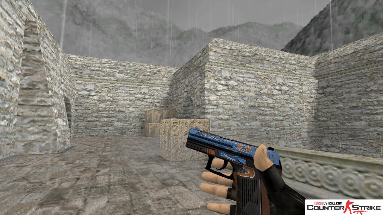 Модель HD P2000 «Starrideer Blue» для CS 1.6