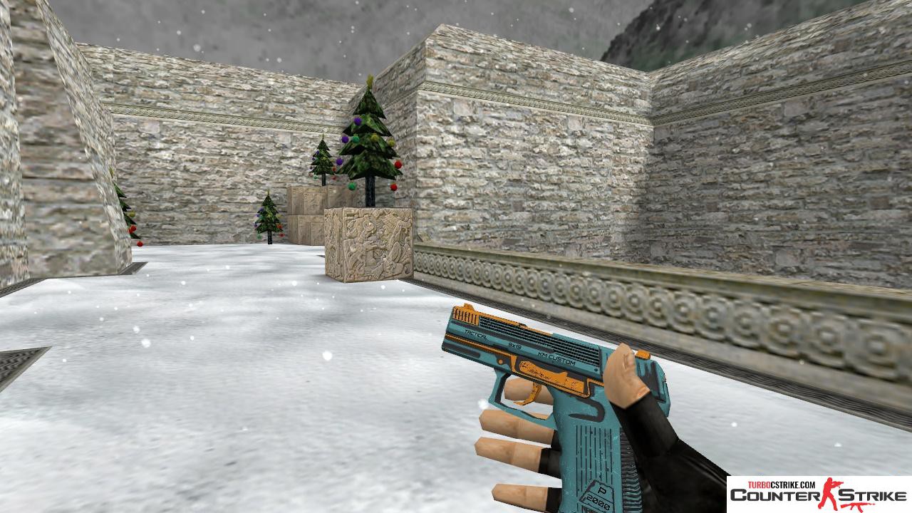 Модель HD P2000 «Tactical v1» для CS 1.6