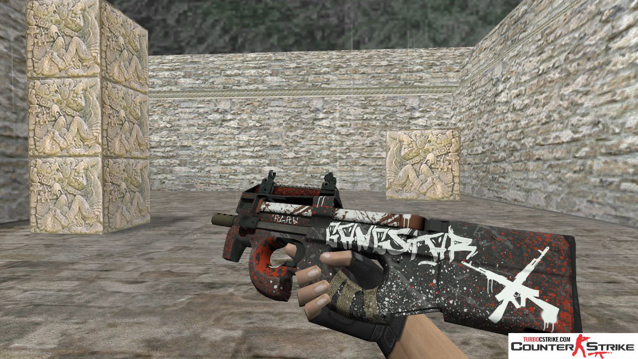 Модель HD P90 «Gangstar» для CS 1.6