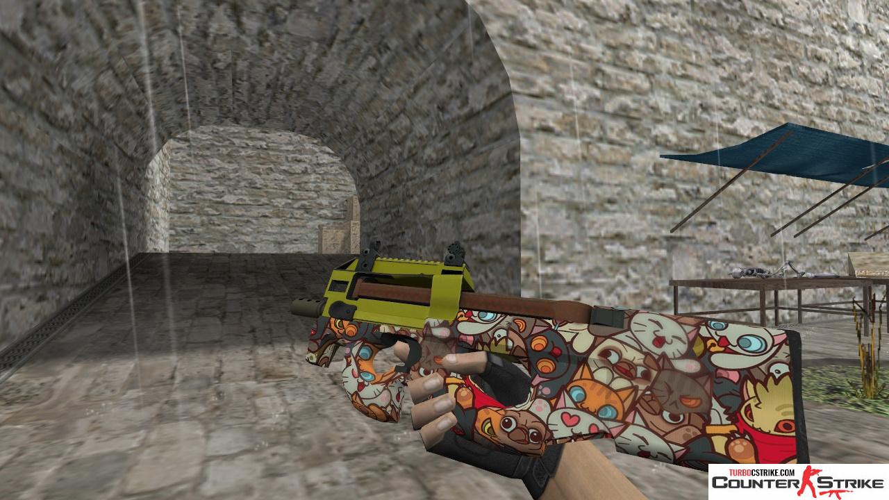 Модель HD P90 «PawPaw» для CS 1.6