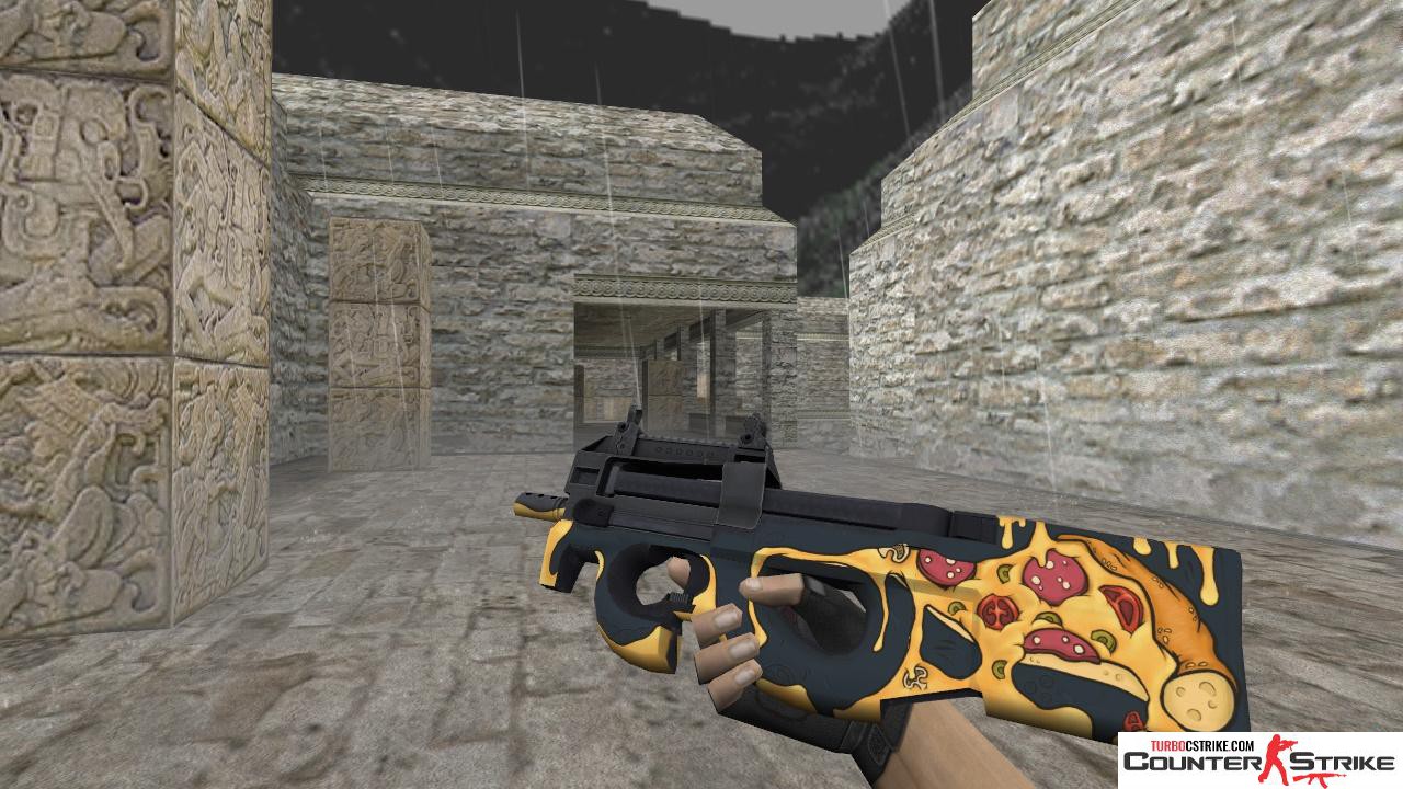 Модель HD P90 «Pizza» для CS 1.6