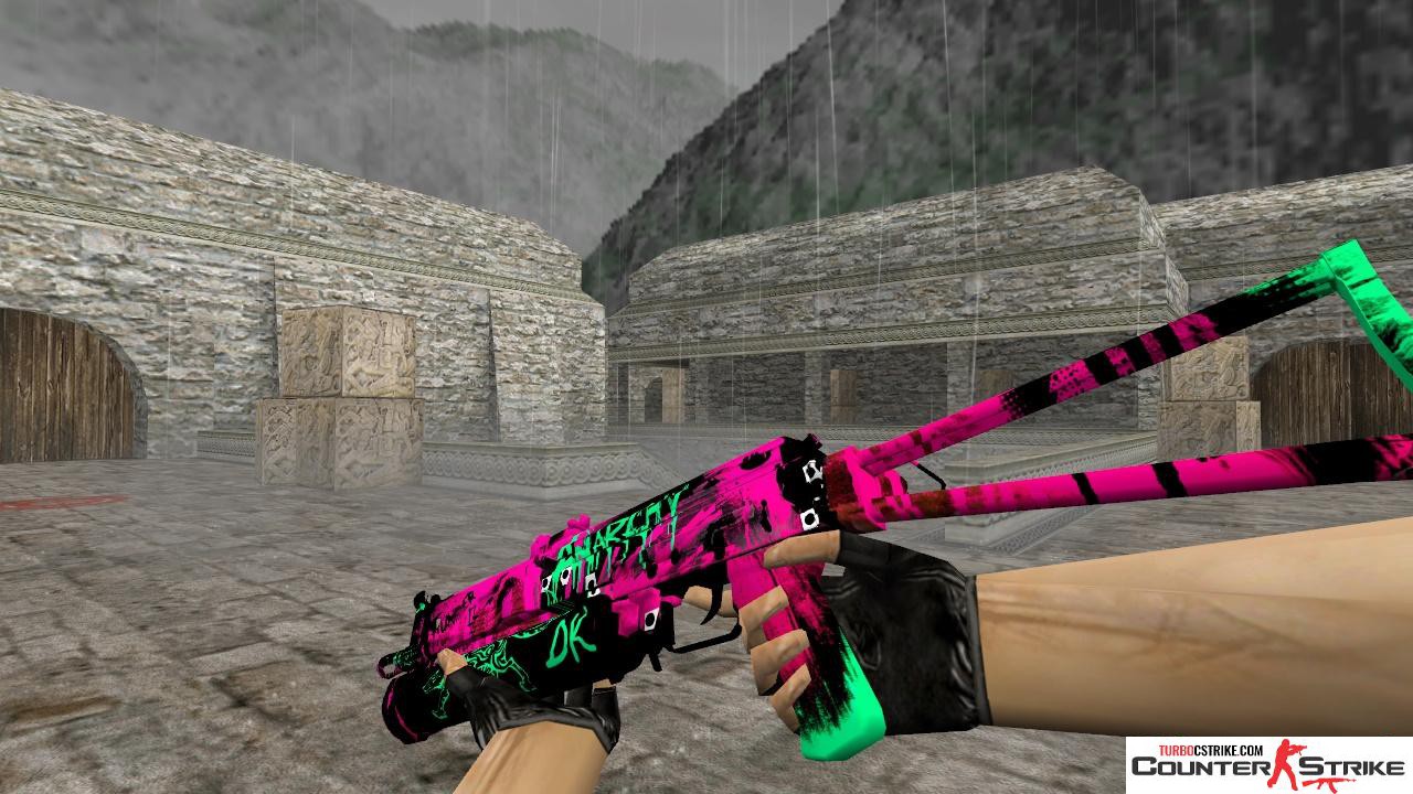 Модель HD PP-19 Bizon «Neon Revolution» для CS 1.6