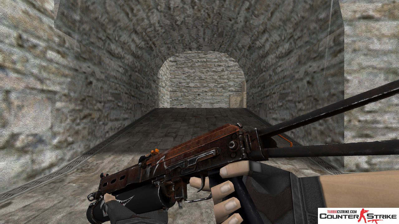 Модель HD PP-19 Bizon «Rusty Shark» для CS 1.6