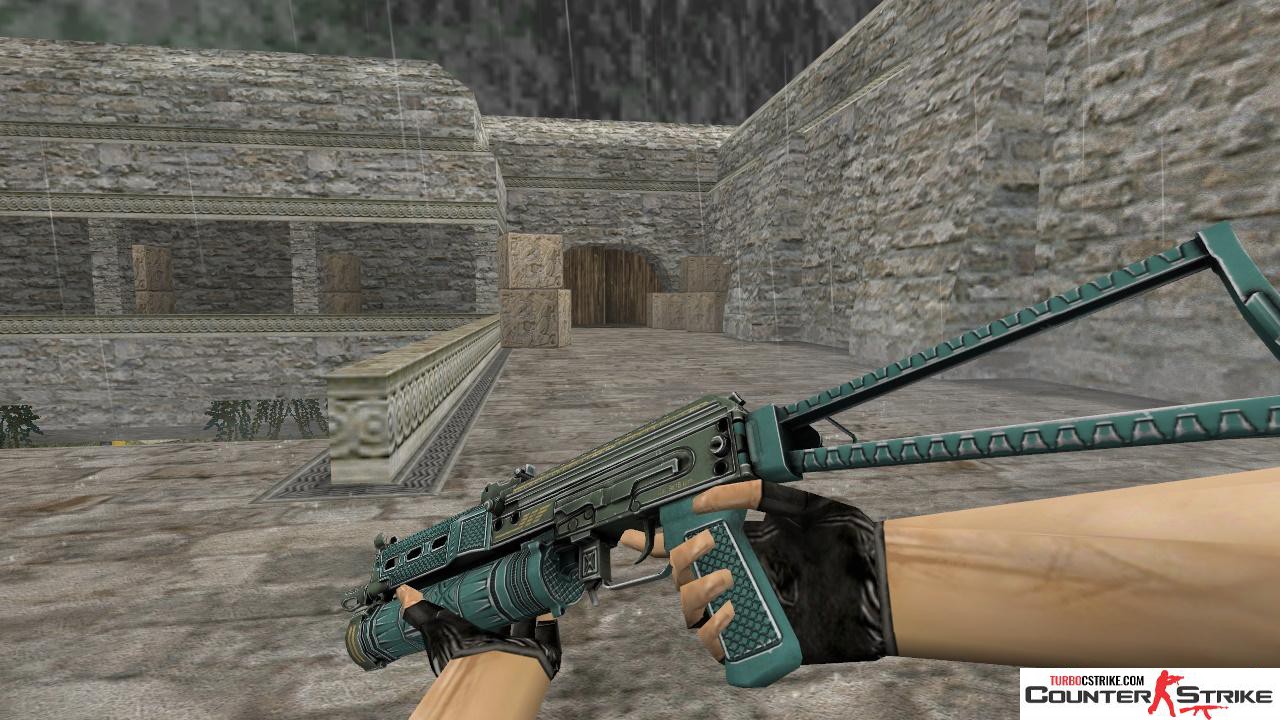 Модель HD PP-19 Bizon «Space Module» для CS 1.6