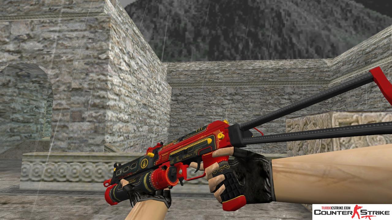 Модель HD PP-19 Bizon «Steam Engine» для CS 1.6