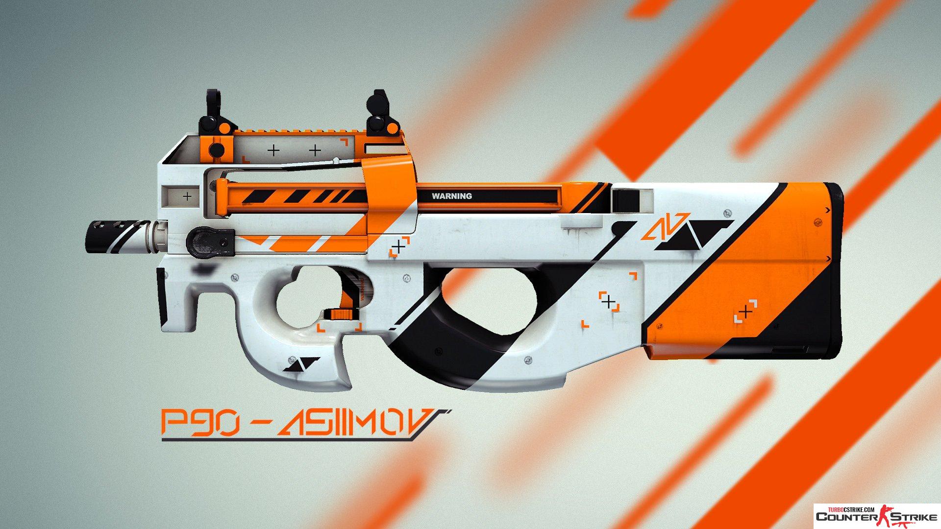 Модель P90 «Азимов» для CS 1.6