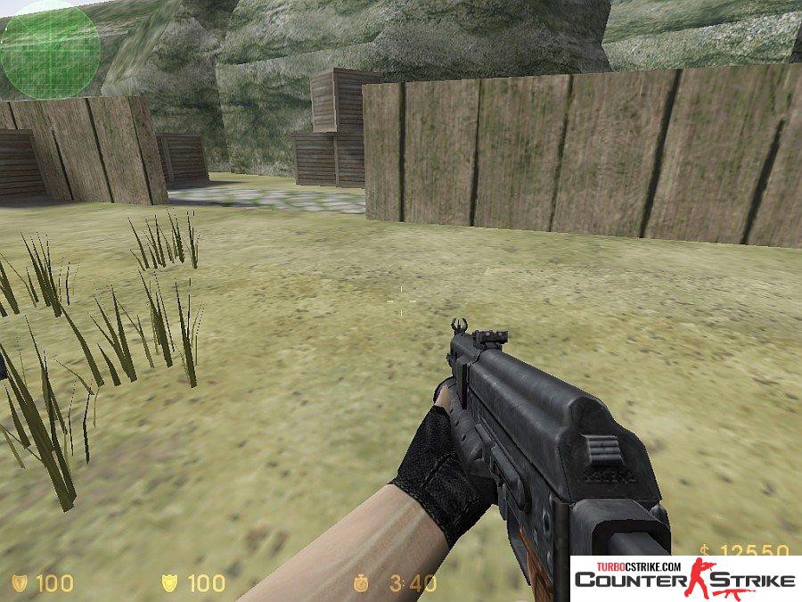 Модель P90 «Бизон из CSGO» для CS 1.6