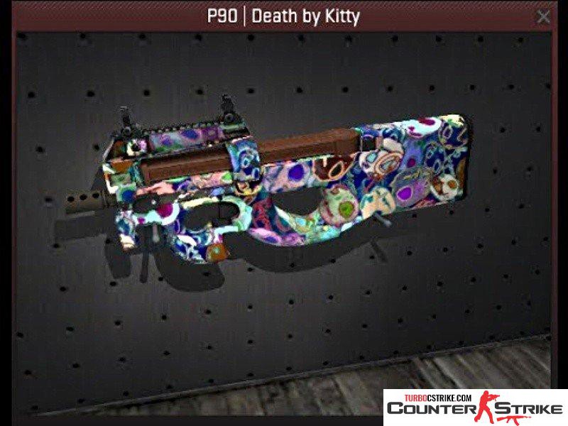 Модель P90 «Death» для CS 1.6