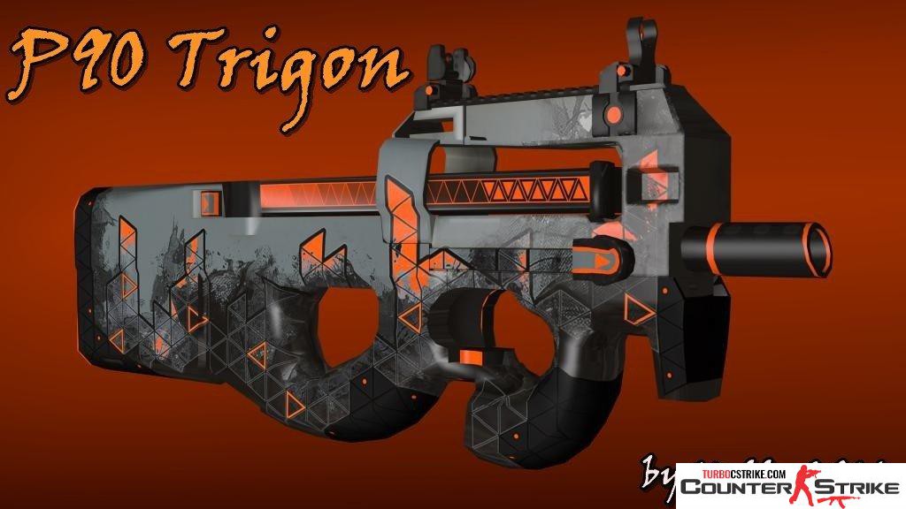 Модель P90 «Trigon» для CS 1.6