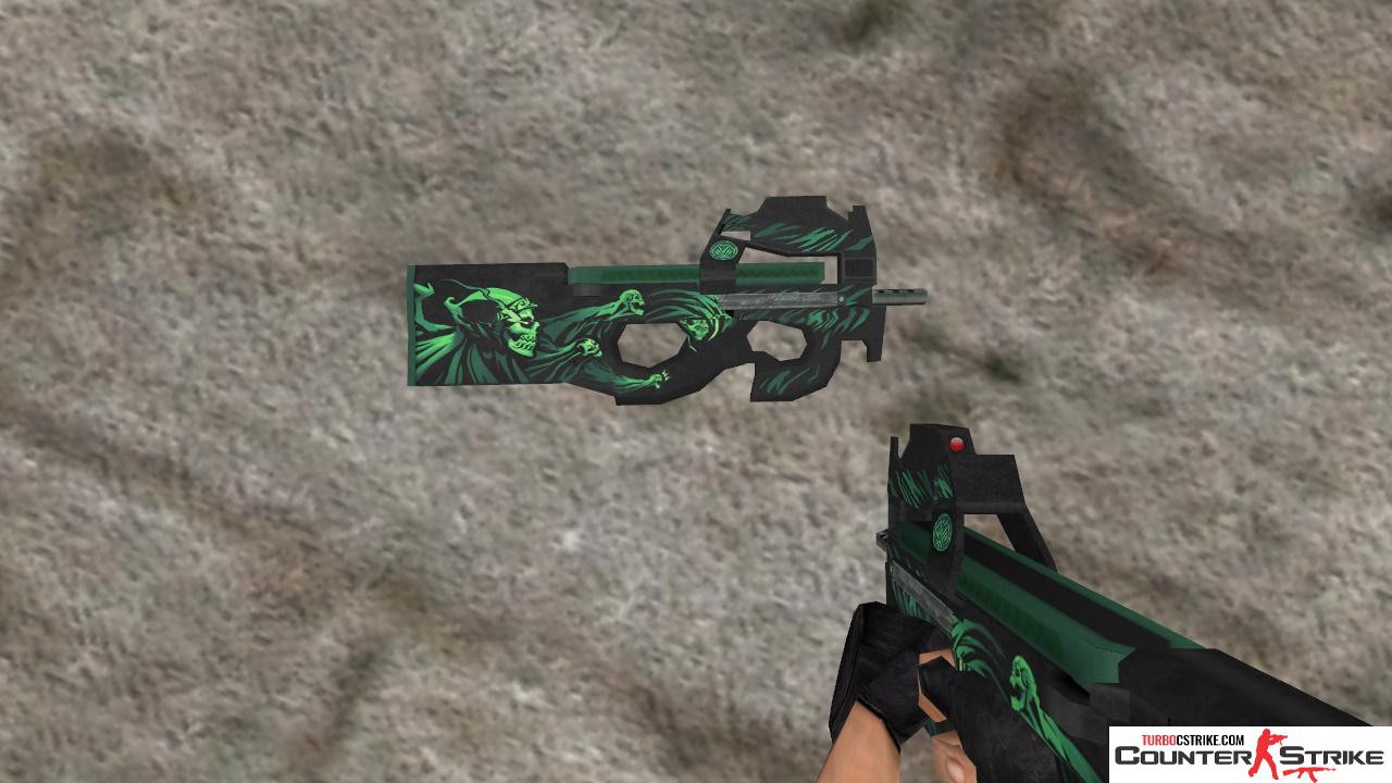 Стандартная модель P90 «Grim» для CS 1.6