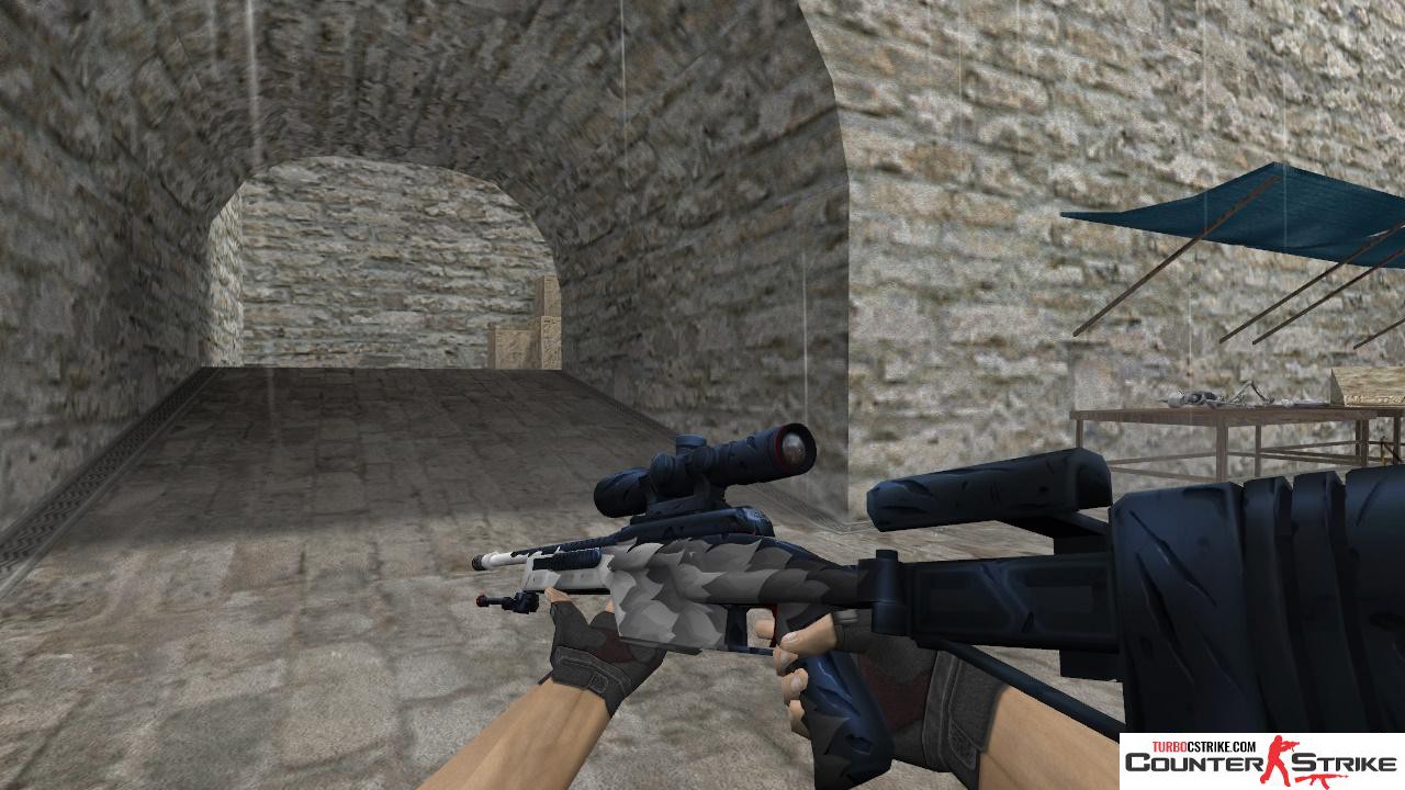 Модель HD SSG 08 «White Fang» для CS 1.6