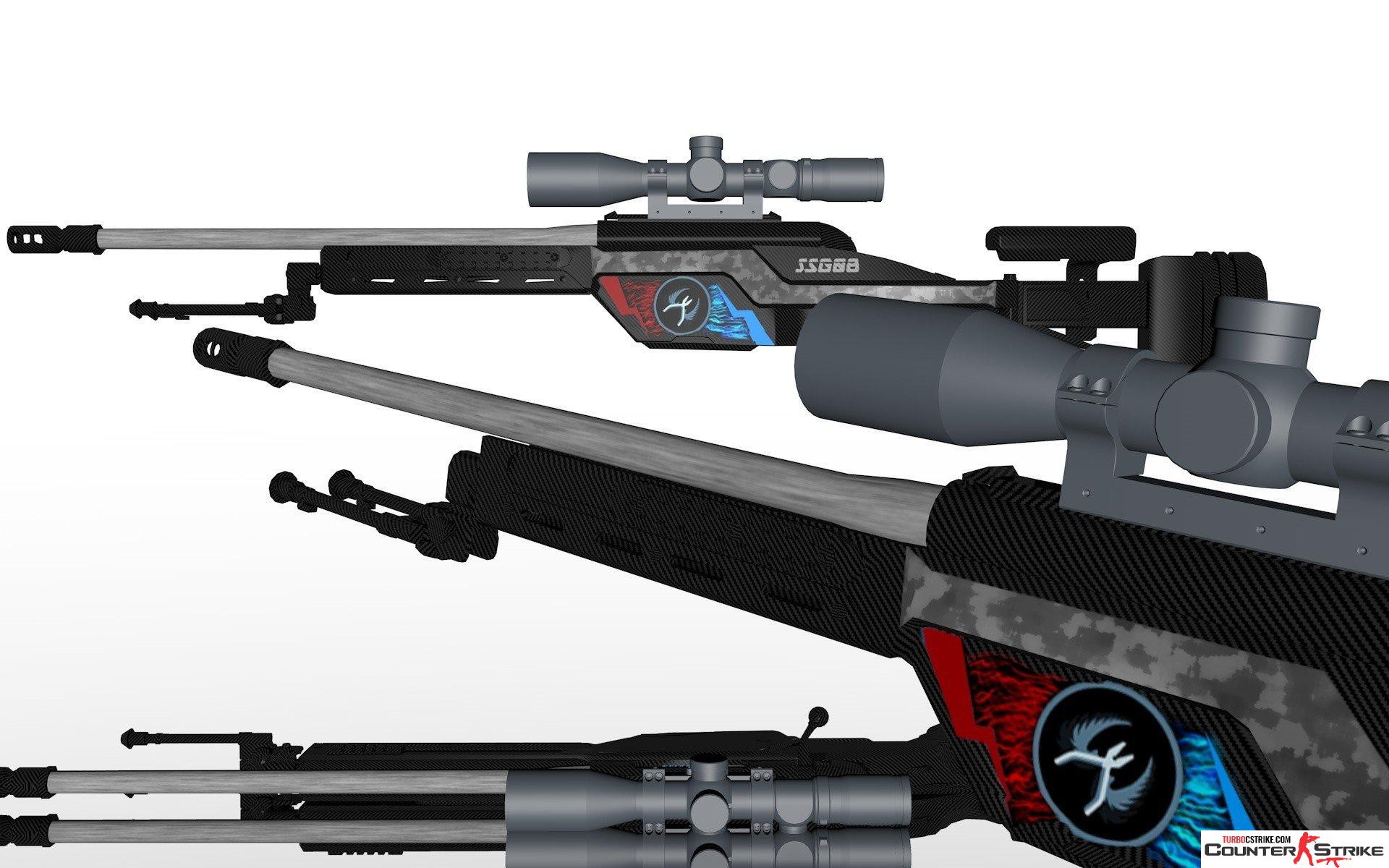 Модель Scout «SSG 08 - CT-Power» для CS 1.6