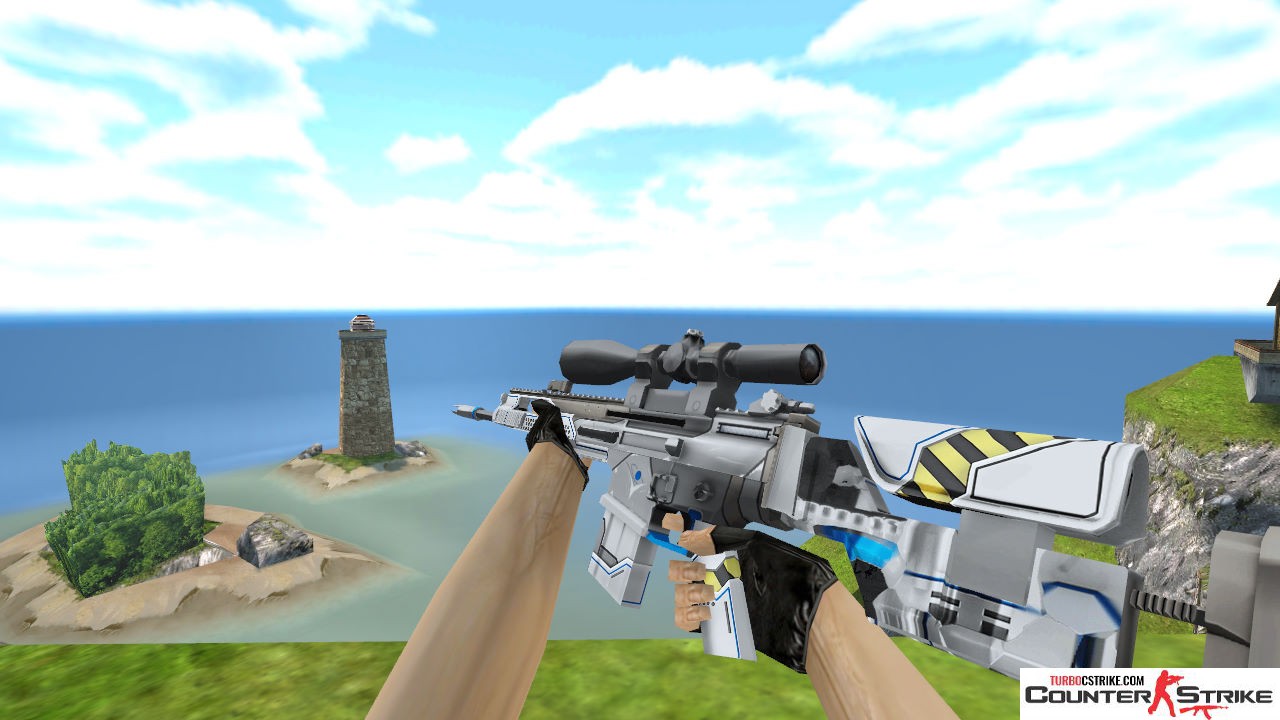 Модель HD SCAR-20 «Gemini» для CS 1.6